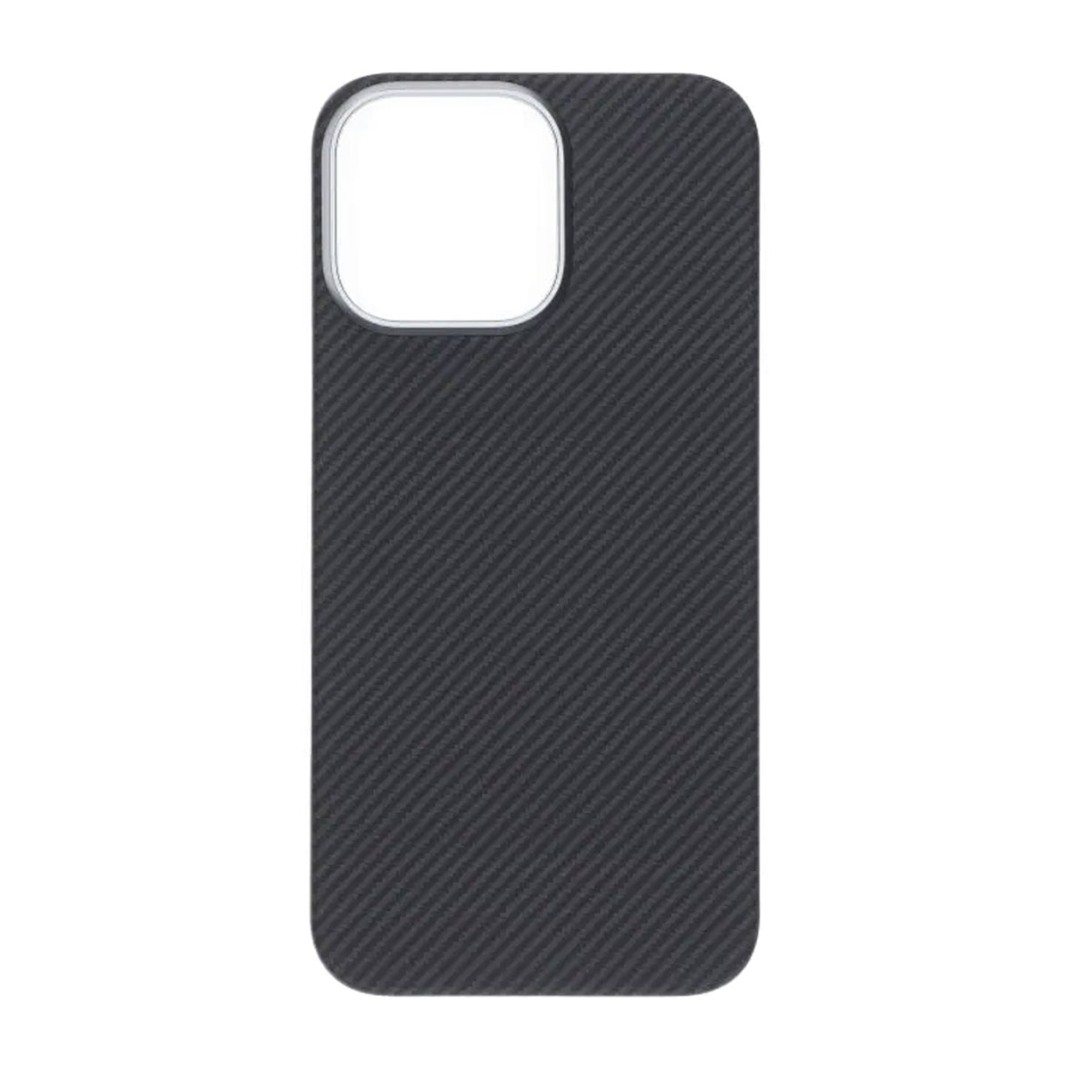 iPhone 16 Pro Max Cover Kevlar MagSafe Sort med striber
