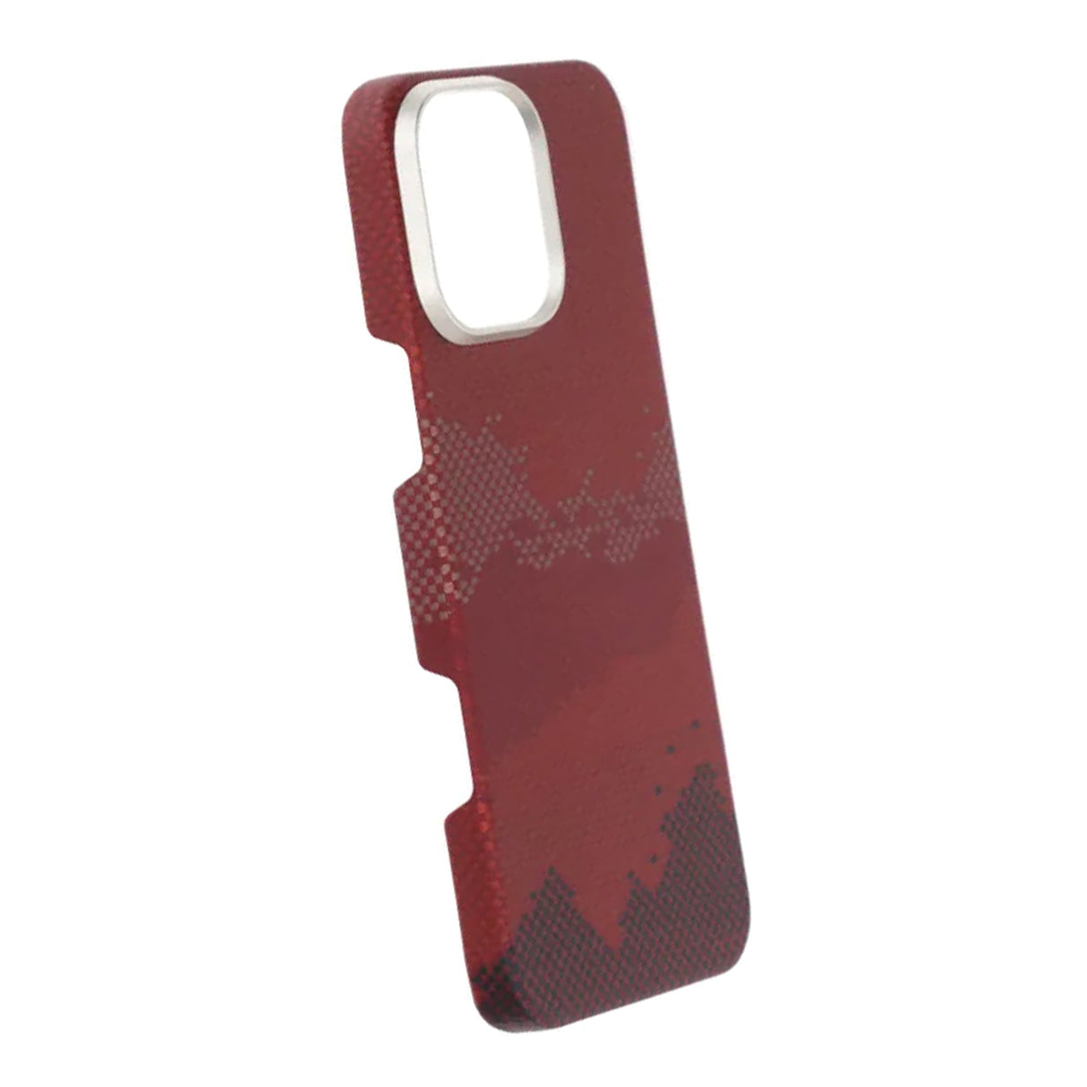 iPhone 16 Pro Max Cover Kevlar MagSafe Rød Motiv