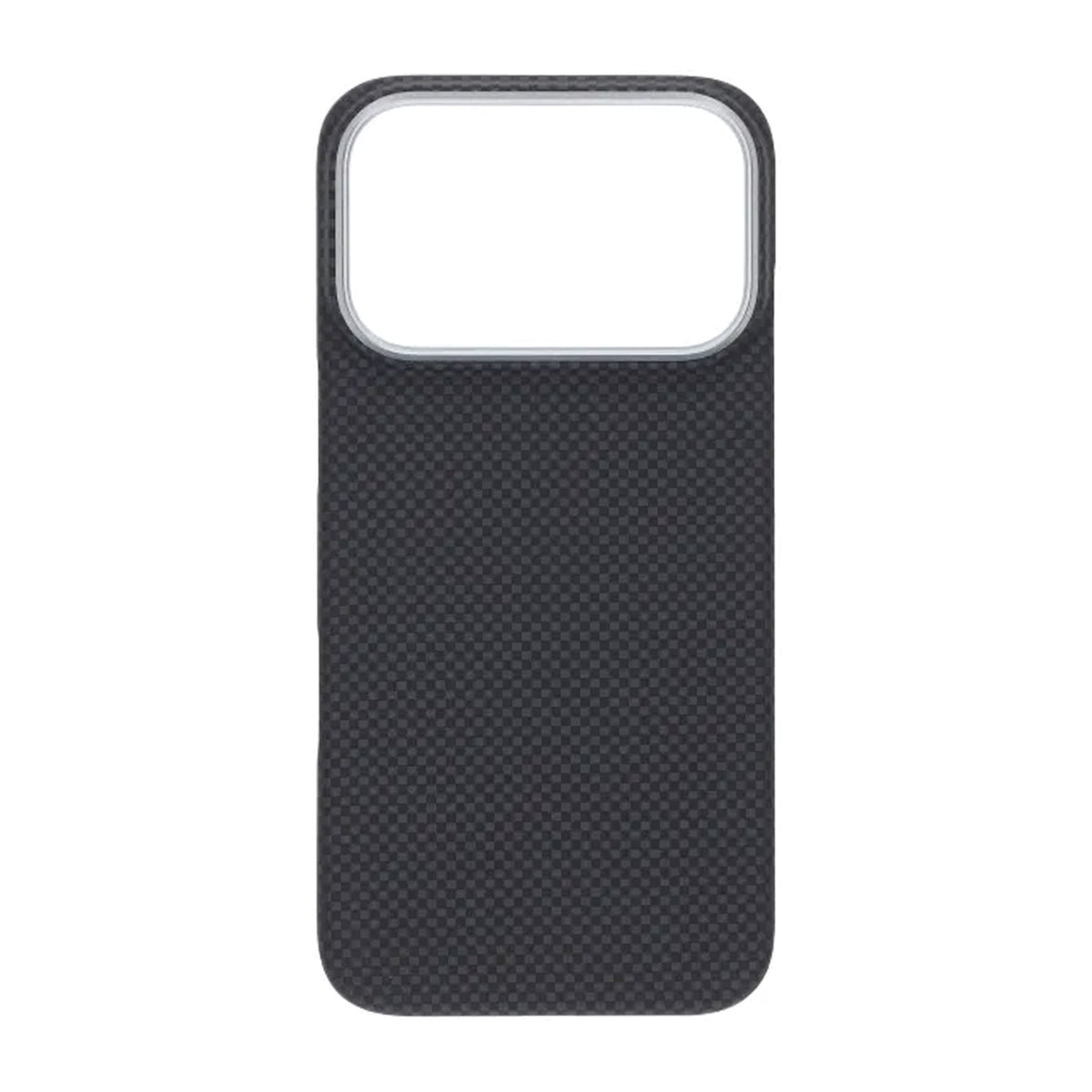 iPhone 17 Pro Cover Kevlar MagSafe Sort med gitter