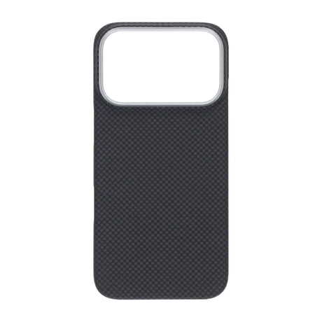iPhone 17 Pro Cover Kevlar MagSafe Sort med gitter