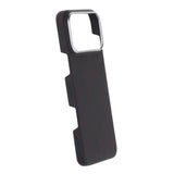 iPhone 17 Pro Max Cover Kevlar MagSafe Sort-rødt gitter