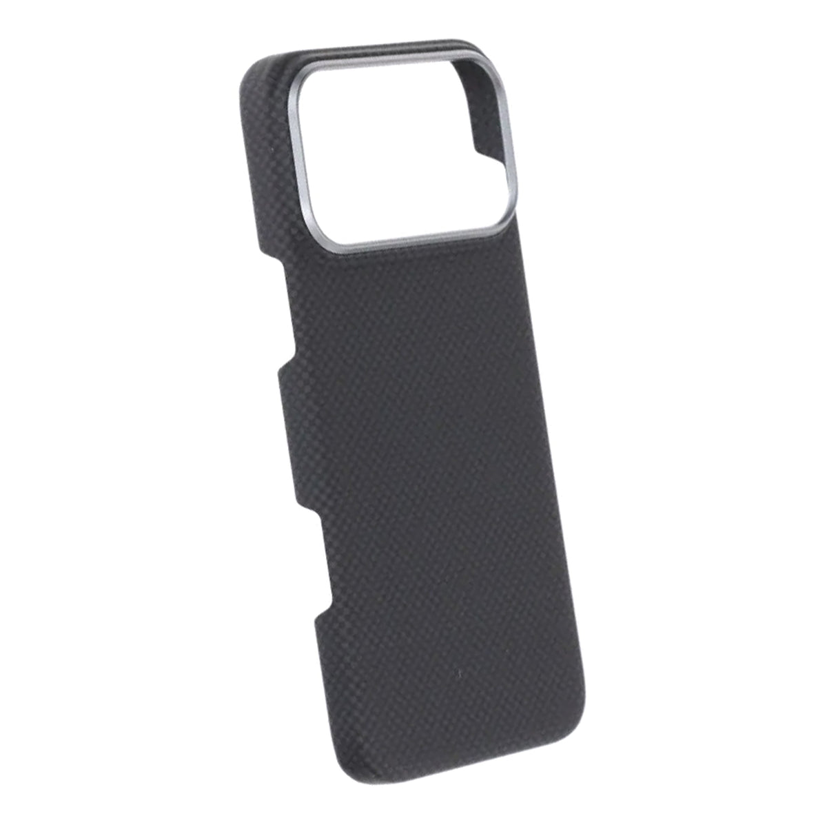iPhone 17 Pro Max Cover Kevlar MagSafe Sort med gitter