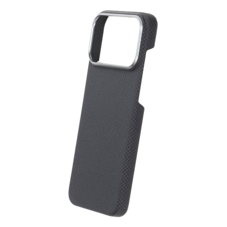 iPhone 17 Pro Max Cover Kevlar MagSafe Sort med gitter