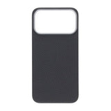 iPhone 17 Pro Max Cover Kevlar MagSafe Sort med gitter