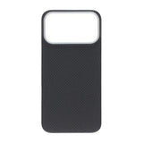 iPhone 17 Pro Max Cover Kevlar MagSafe Sort med striber