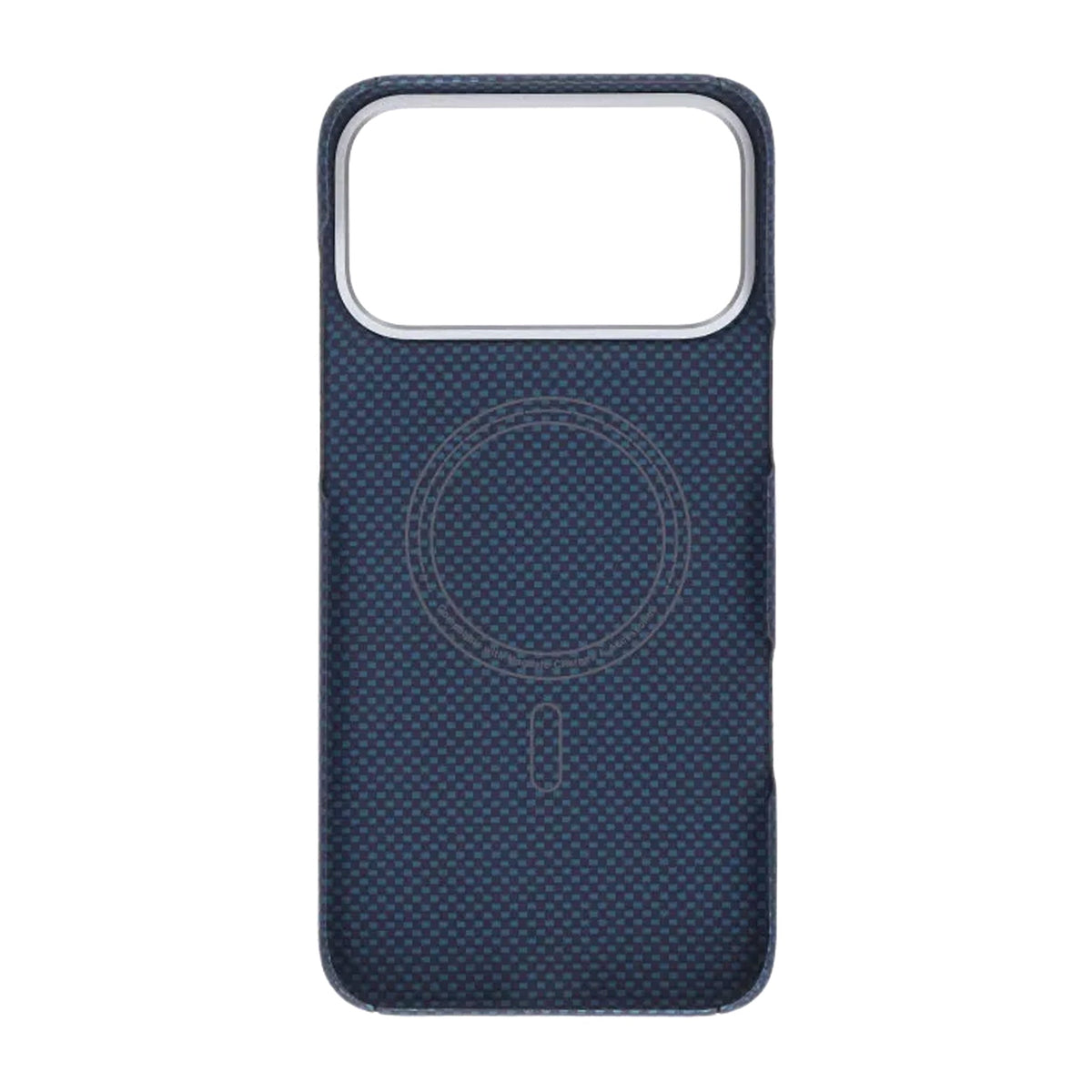 iPhone 17 Pro Max Cover Kevlar MagSafe Blå