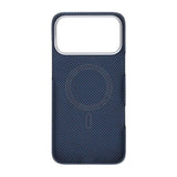 iPhone 17 Pro Max Cover Kevlar MagSafe Blå