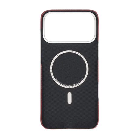 iPhone 17 Pro Max Cover Kevlar MagSafe Rød