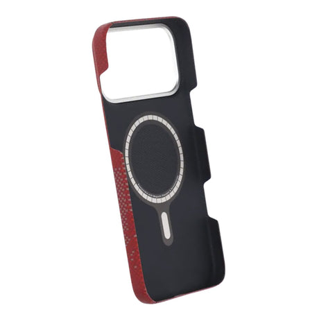 iPhone 17 Pro Max Cover Kevlar MagSafe Rød