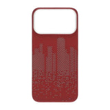 iPhone 17 Pro Max Cover Kevlar MagSafe Rød