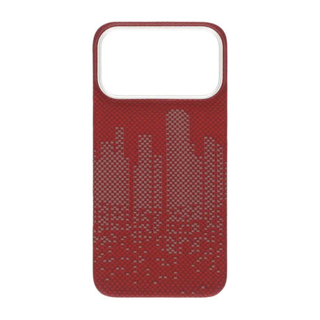 iPhone 17 Pro Max Cover Kevlar MagSafe Rød
