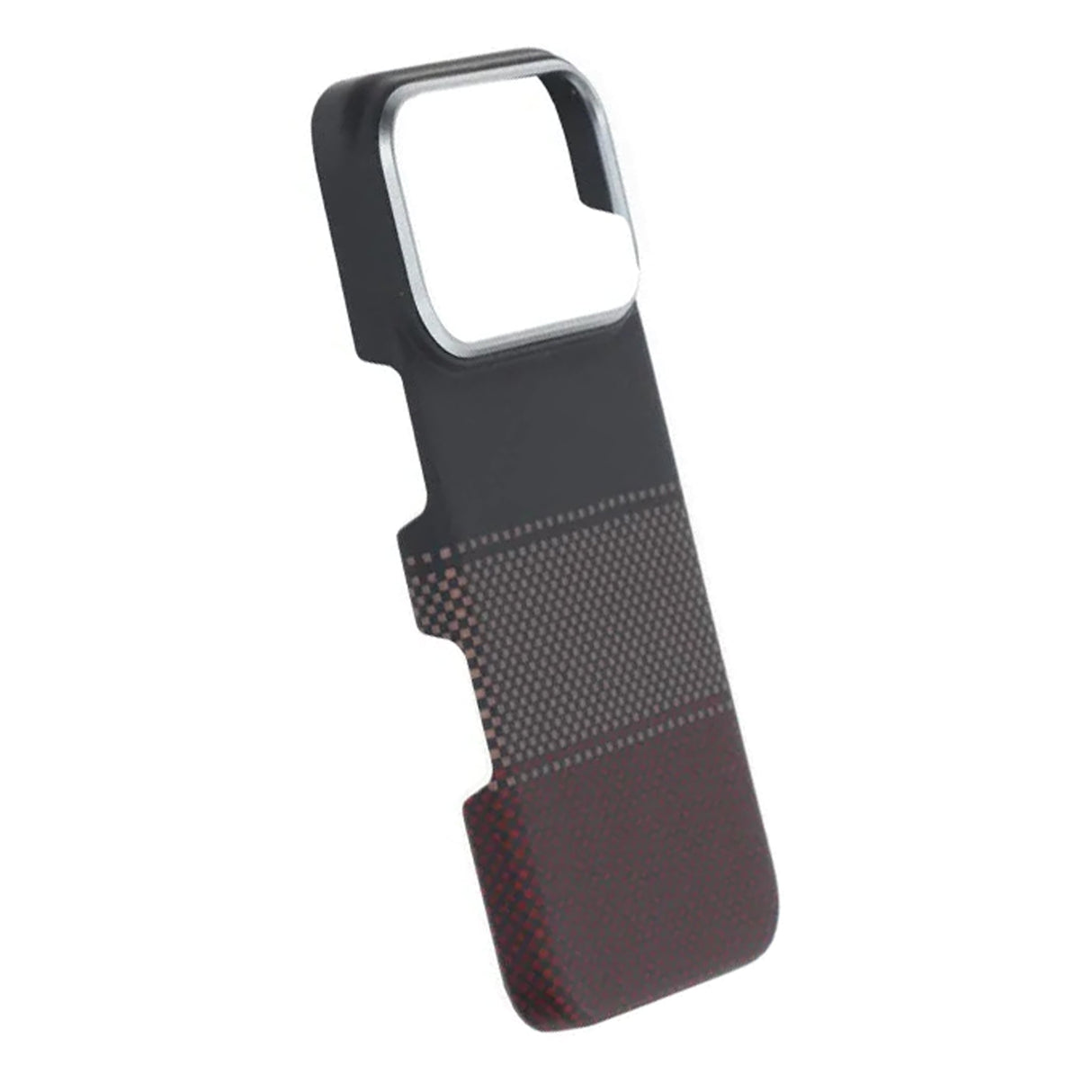 iPhone 17 Pro Cover Kevlar MagSafe Sort Rød