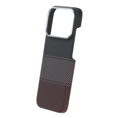 iPhone 17 Pro Cover Kevlar MagSafe Sort Rød
