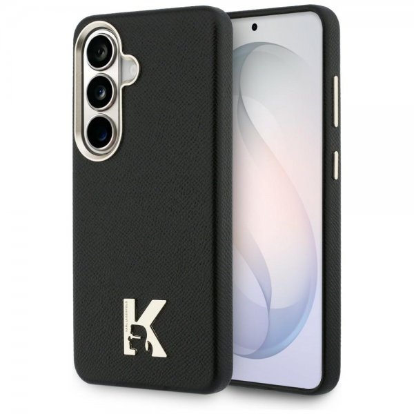 Karl Lagerfeld Samsung Galaxy S26 Cover K Logo MagSafe Sort