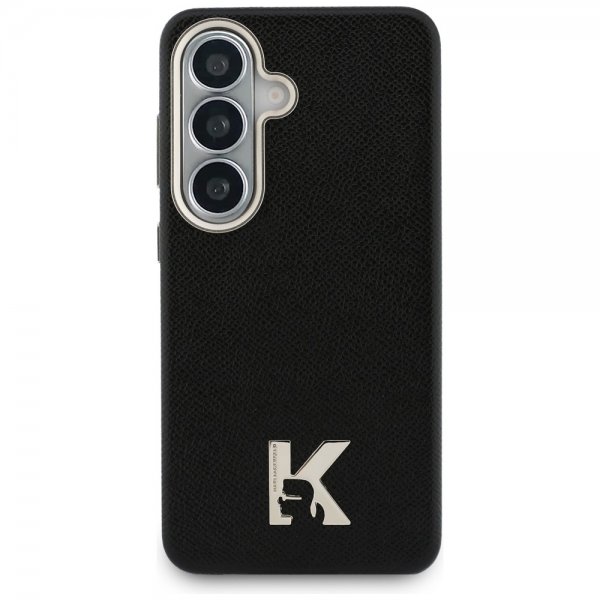 Karl Lagerfeld Samsung Galaxy S26 Cover K Logo MagSafe Sort