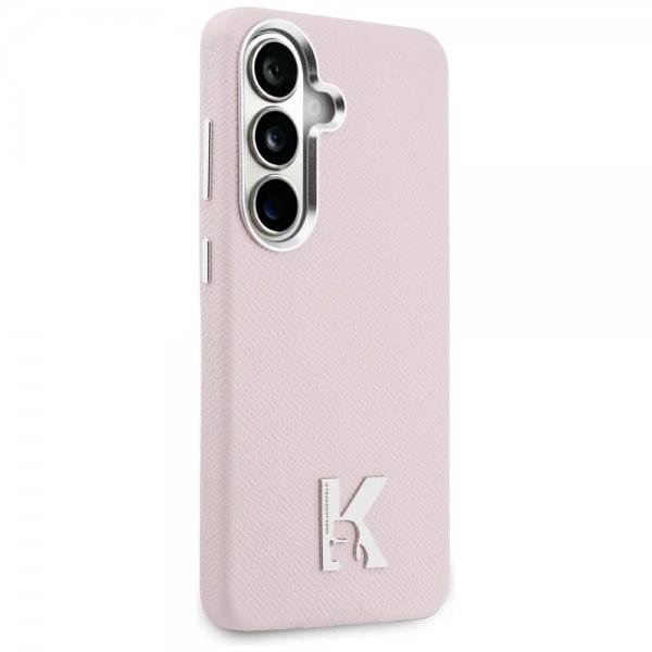 Karl Lagerfeld Samsung Galaxy S26 Cover K Logo MagSafe Pink