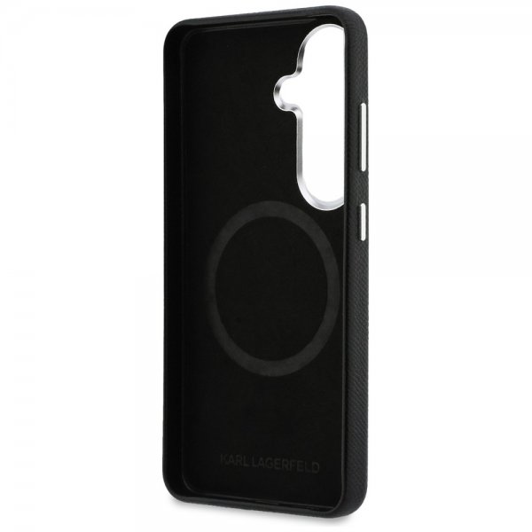 Karl Lagerfeld Samsung Galaxy S26 Cover Saffiano MagSafe Sort