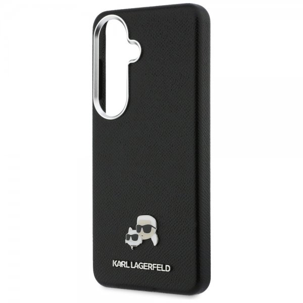 Karl Lagerfeld Samsung Galaxy S26 Plus Cover Saffiano MagSafe Sort