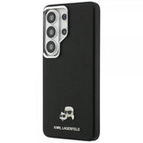 Karl Lagerfeld Samsung Galaxy S26 Ultra Cover Saffiano MagSafe Sort