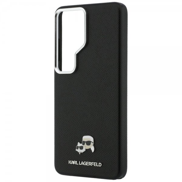 Karl Lagerfeld Samsung Galaxy S26 Ultra Cover Saffiano MagSafe Sort