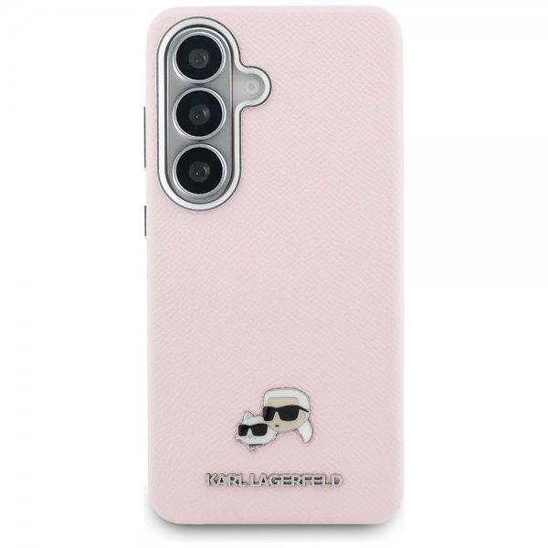 Karl Lagerfeld Samsung Galaxy S26 Cover Saffiano MagSafe Rosa