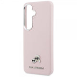 Karl Lagerfeld Samsung Galaxy S26 Cover Saffiano MagSafe Rosa