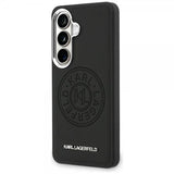 Karl Lagerfeld Samsung Galaxy S26 Cover Perforated Logo MagSafe Sort