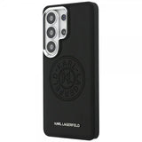 Karl Lagerfeld Samsung Galaxy S26 Ultra Cover Perforated Logo MagSafe Sort