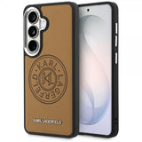 Karl Lagerfeld Samsung Galaxy S26 Cover Perforeret Logo MagSafe Brun