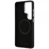 Karl Lagerfeld Samsung Galaxy S26 Ultra Cover Perforated Logo MagSafe Brun