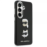 Karl Lagerfeld Samsung Galaxy S26 Cover Saffiano Karl & Choupette Sort
