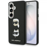 Karl Lagerfeld Samsung Galaxy S26 Plus Cover Saffiano Karl & Choupette Sort