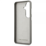 Karl Lagerfeld Samsung Galaxy S26 Cover Saffiano Karl & Choupette Silver