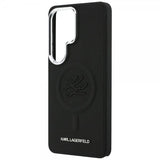 Karl Lagerfeld Samsung Galaxy S26 Ultra Cover Embossed MagSafe Sort