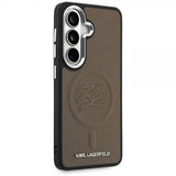 Karl Lagerfeld Samsung Galaxy S26 Cover Embossed MagSafe Brun