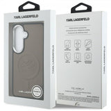 Karl Lagerfeld Samsung Galaxy S26 Plus Cover Præget MagSafe Brun