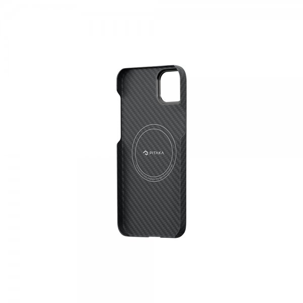 Pitaka iPhone 14 Plus Cover MagEZ Case 3 Sort/Grå Twill