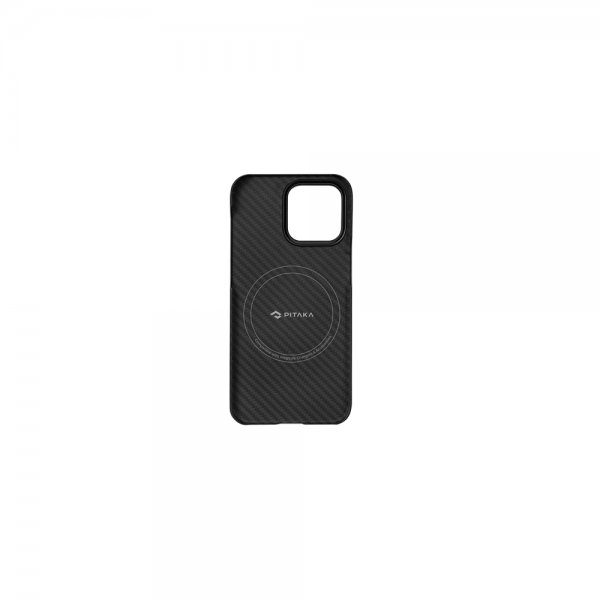Pitaka iPhone 14 Pro Cover MagEZ Case 3 Sort/Grå Twill
