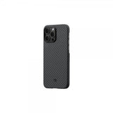 Pitaka iPhone 14 Pro Max Cover MagEZ Case 3 Sort/Grå Twill