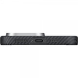 Pitaka iPhone 16 Pro Cover Ultra-Slim Case MagSafe Black/Grey Twill