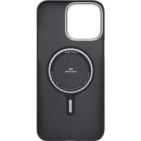 Pitaka iPhone 16 Pro Max Cover Edge MagSafe Black/Grey Twill