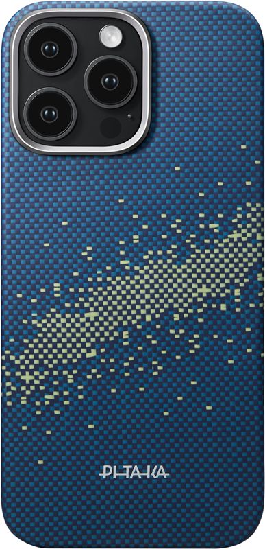 Pitaka iPhone 16 Pro Cover Edge MagSafe Milky Way Galaxy