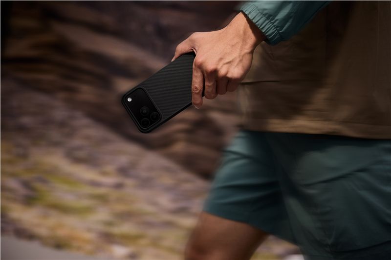 Pitaka iPhone 17 Pro Cover Cairn MagSafe Black/Grey Twill