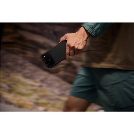 Pitaka iPhone 17 Pro Cover Cairn MagSafe Black/Grey Twill