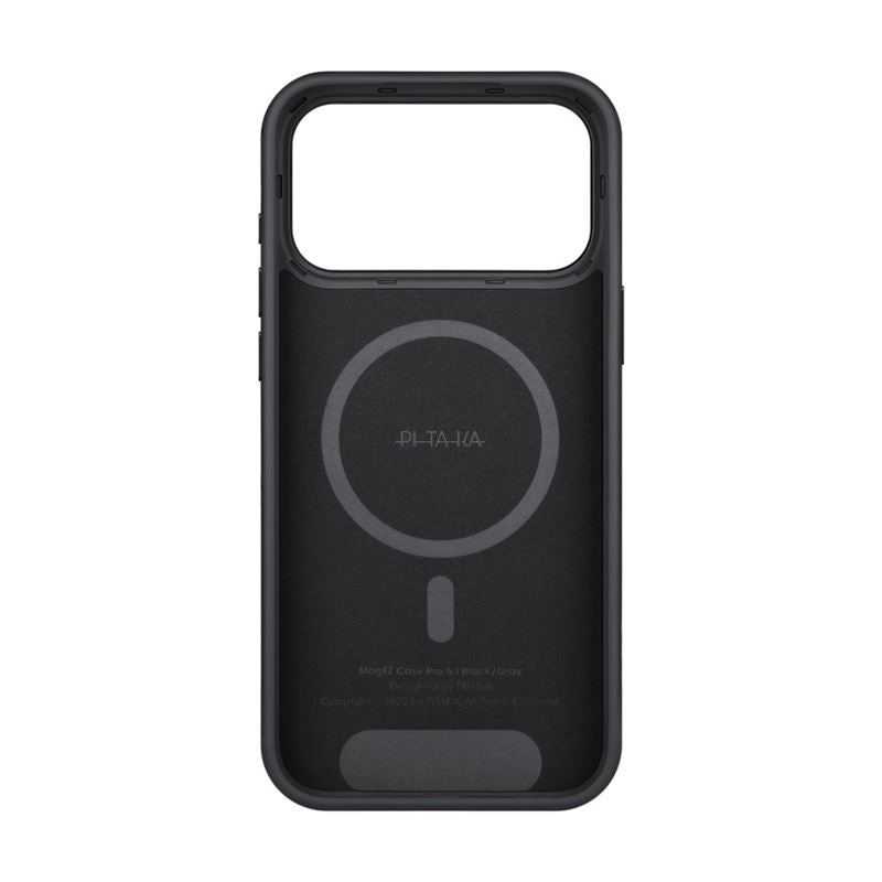 Pitaka iPhone 17 Pro Cover Summa MagSafe Black/Grey Twill
