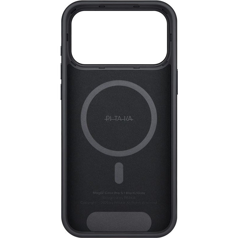 Pitaka iPhone 17 Pro Max Cover Summa MagSafe Black/Grey Twill