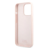 Karl Lagerfeld iPhone 13 Pro Max Cover Flydende Silikone Lyserød
