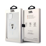 Karl Lagerfeld iPhone 15 Cover Ikonik MagSafe Transparent