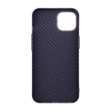 iPhone 14 Cover Kulfibermønster Lilla