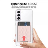 Ahastyle Kortholder PT133-S Selvklæbende Lyserød